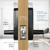 TTLock Smart Lock - Bluetooth Enabled Fingerprint & Touchscreen Keyless