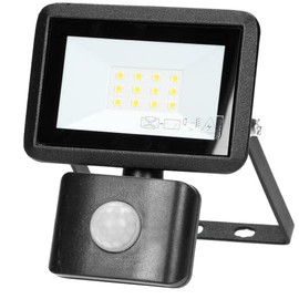 Adviti Faro S LED Spotlight with Motion Sensor Outdoor IP44 Waterproof (10 W, 800 lm)