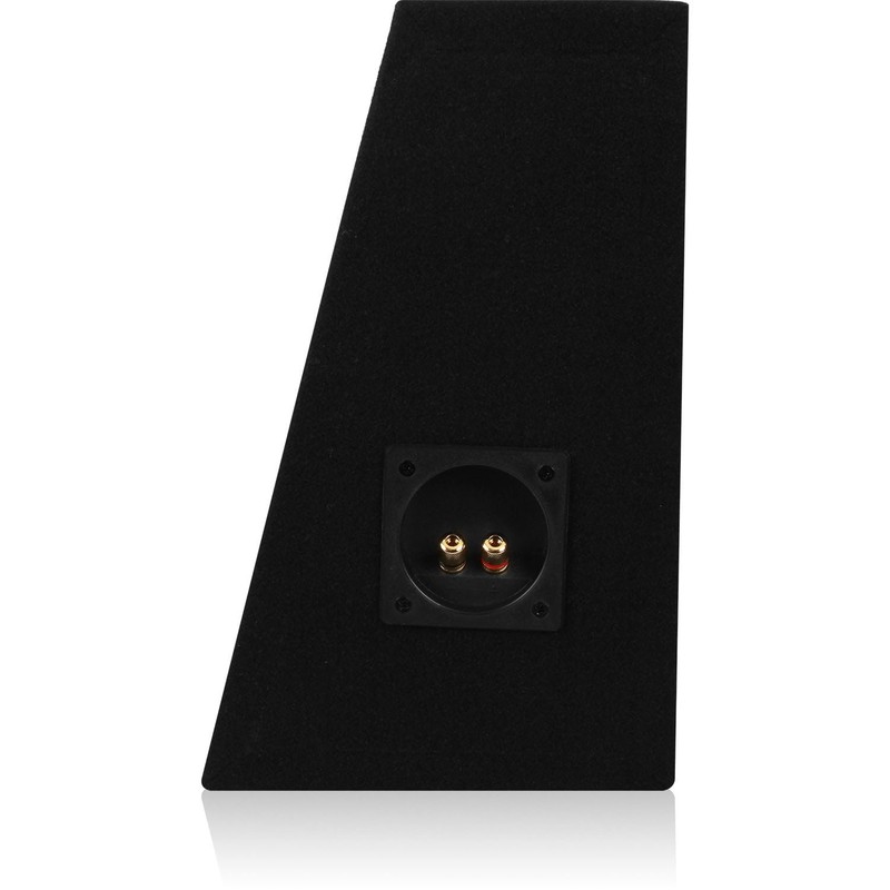 Single 10" Subwoofer Angled Truck or Hatchback Box Enclosure
