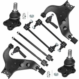 10PCS Front Lower Control Arms Suspension Kits Fits for Nissan Pathfinder 1996-2004, for Infiniti QX4 1997-2003