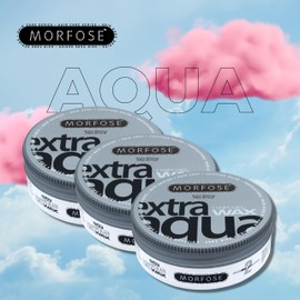 Morfose Aqua Hair Wax (Extra Aqua, 175 ml (Pack of 3))