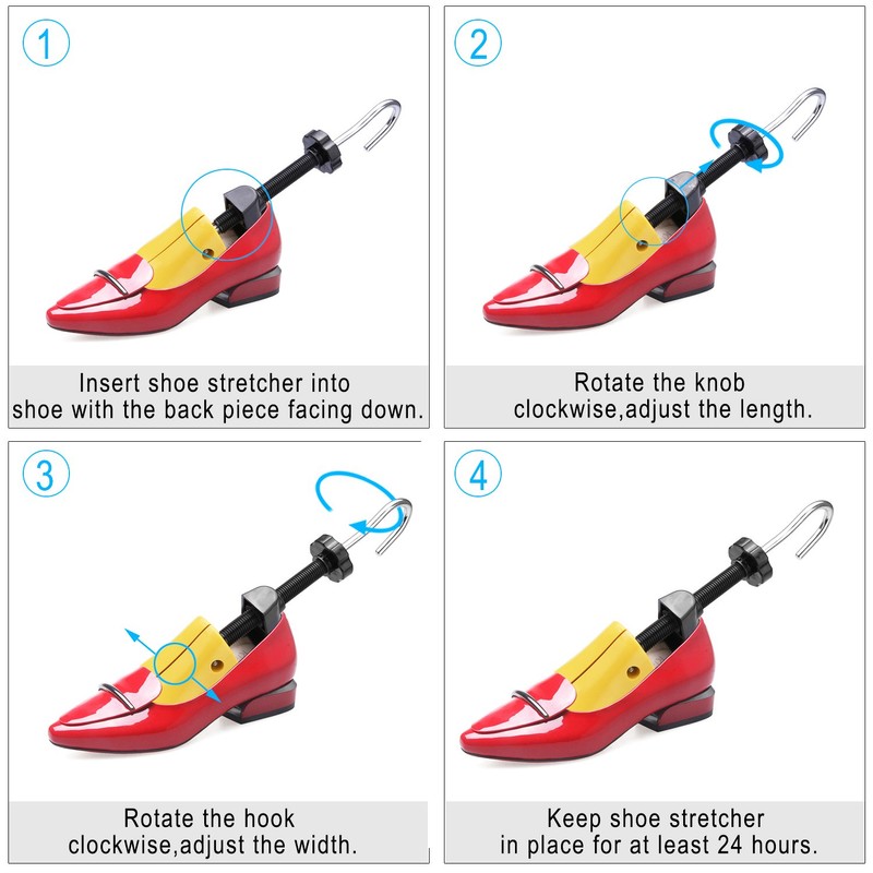 MISERWE Shoe Stretcher with Carrying Bag Adjustable Unisex Shoes Stretcher