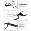 JOLISU Pack Reading Glasses for Women and Men, Lightweight Eyeglasses