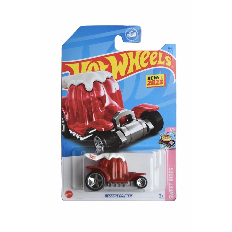 Hot Wheels Dessert Drifter, 1:64 Scale Car, Sweet Rides, Kid,