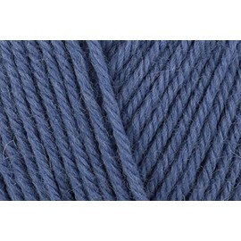 Cygnet Pure Wool Superwash DK Double Knitting 100% Wool Crochet Yarn for Fun Versatile Yarn Garments Knitting Wool - 50g Ball - Denim (2284) - Single (1 Ball)