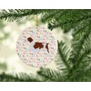 Caroline's Treasures WDK1847CO1 Welsh Springer Spaniel Merry Christmas Ceramic Ornament,