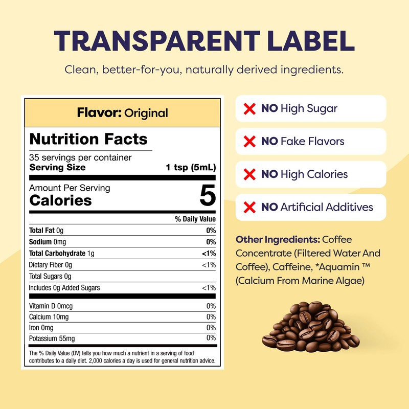 Coffee Concentrate - Cold Brew Coffee, Perfect for Hot or