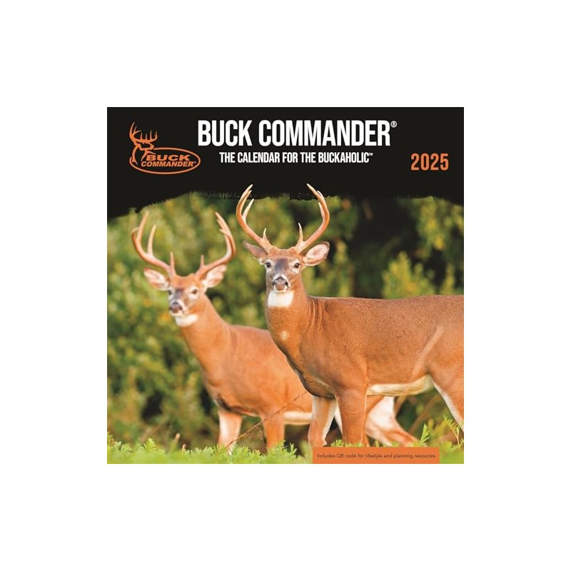 Buck Commander: The Calendar for the Buckaholic - 2025 Wall