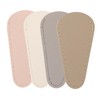 FOMIYES 4sets Manicure Scissor Covers Cuticle Tweezers Cap Nail Clippers