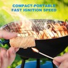 Fibvaxm Fibvaxm 100 Counts Fire-Starter, for Campfire - Fireplace -