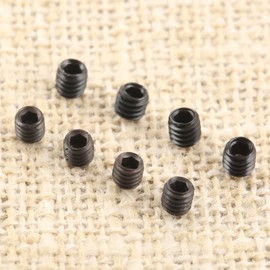 100 PCS Serger Fine Pin Screw for Hexagonal Needle, Yetaha Sewing Machine Accessories, 1.5MM