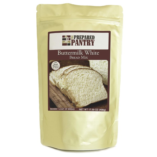 The Prepared Pantry Buttermilk White Bread Mix; Single Pack; For Bread Machine or Oven