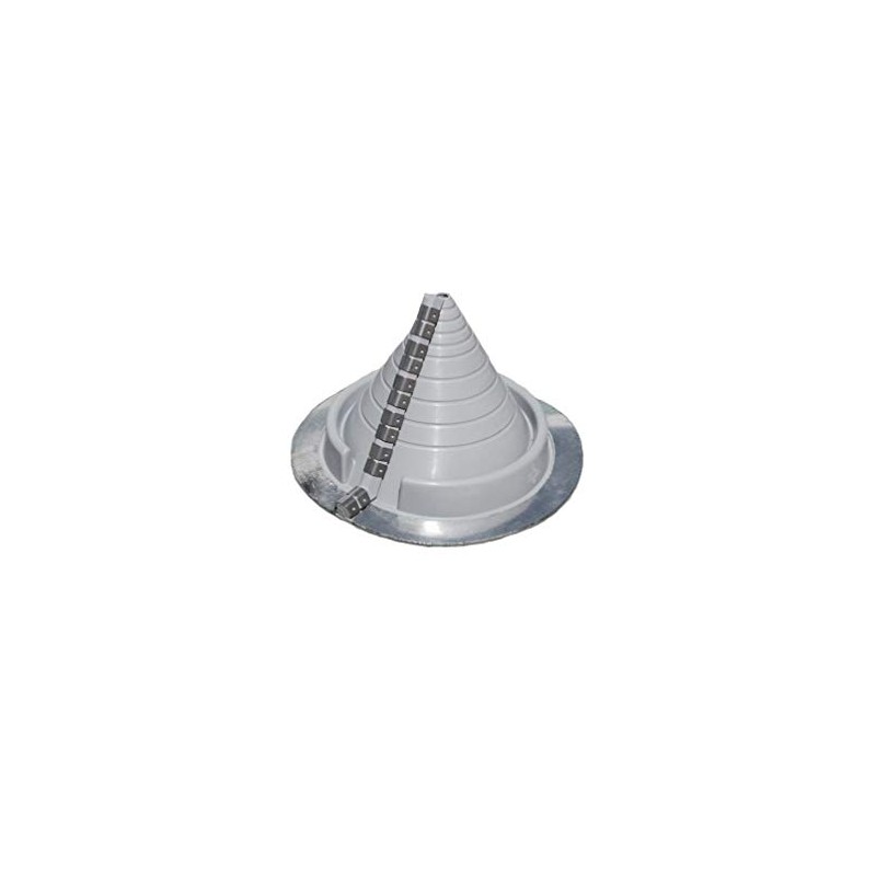 #2 Round Gray Zip-Seal Pipe Flashing (3/8" - 4 1/2")