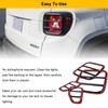 Tail Light Lamp Covers, Taillight Rear Lamp Protector Guard Cover