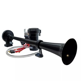 OZ-USA Trumpet Air Horn 150dB Road Blasters w/ 12V Compressor for Trucks RV Boat UTV