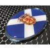Scotland Lion Emblem Proud Car Oval Domed Sticker 3D 3.25"x