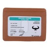 ALPHAHIDE Real Leather Credit Card Holder - Ultra Thin Design