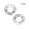 sourcing map M16 Washer 15.3mm I.D. 28mm O.D. Internal Tooth
