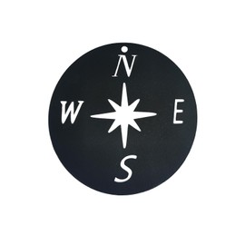 Reemplazo de viento de repuesto, vela de timbre de viento con cable de nailon de 16.4 pies, reemplazo de piezas de campana de viento de metal para campanas de viento y campanas de viento, brújula rosa