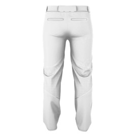 Alleson Athletic Crush Men's Baseball Pant with Braid. Breathable Pants with Dura-Stretch Fabric for All-Day Wear. Color Baseball Pants with Belt Loop (Style 655WLB)