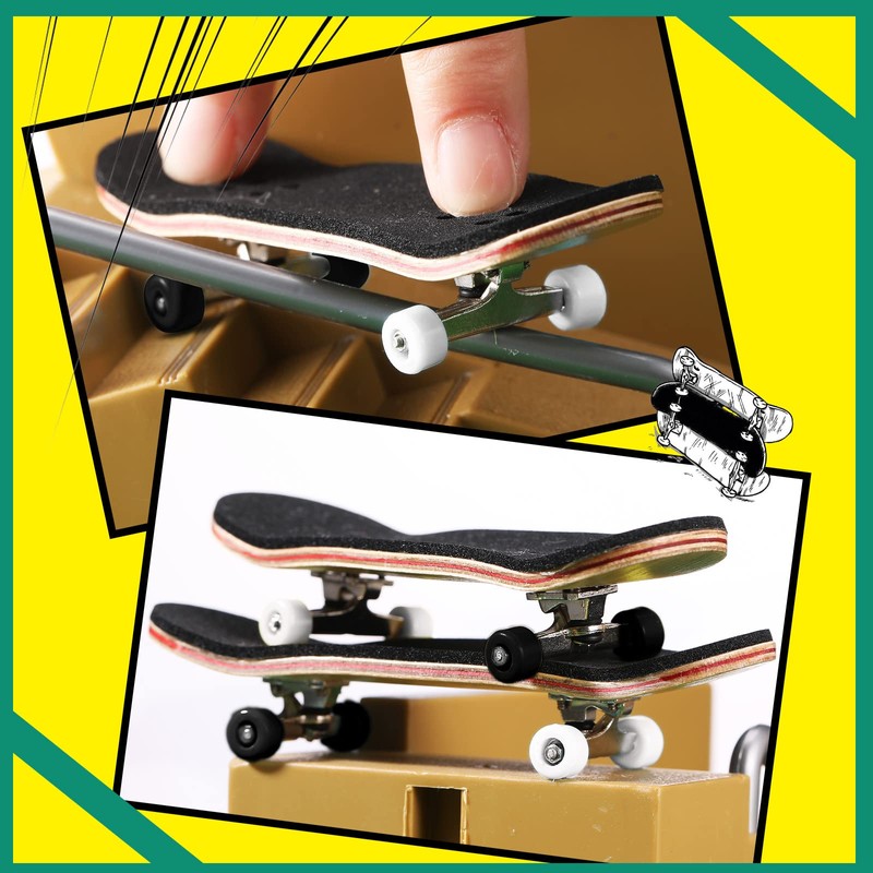 16 Pcs Standard Fingerboard Tool Set CNC Lathed Fingerboard Bearing