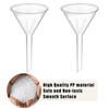 20PCS Plastic Funnel Set, 3" Plastic Funnel, Clear Funnels for