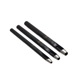 Takagi Gisuke Hole Punch 0.1, 0.2, 0.2 inches (3, 4, 5 mm), Set of 3