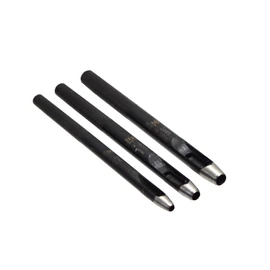 Takagi Gisuke Hole Punch 0.1, 0.2, 0.2 inches (3, 4, 5 mm), Set of 3