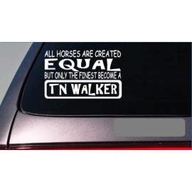 EZ-STIK Tennessee Walker Equal Sticker *G754* 8" Vinyl Walking Horse Saddle Show Shoes