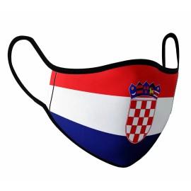 ScudoPro Croatia Face Dust Shield Cover with fluid and moisture resistant fabric.Reusabl