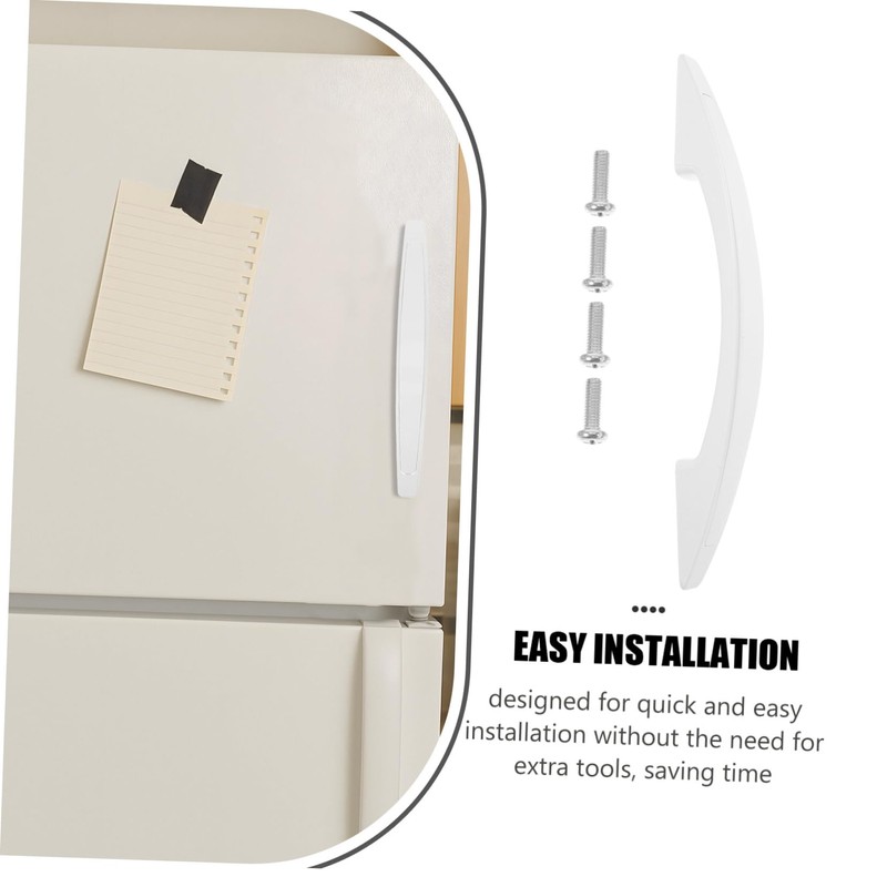 ULTECHNOVO Refrigerator Door Handle Heavy Duty Slip Freezer Door Pull