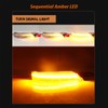 ADIIL 2PCS LED Dynamic Sequential Signal Side Mirror Lights For