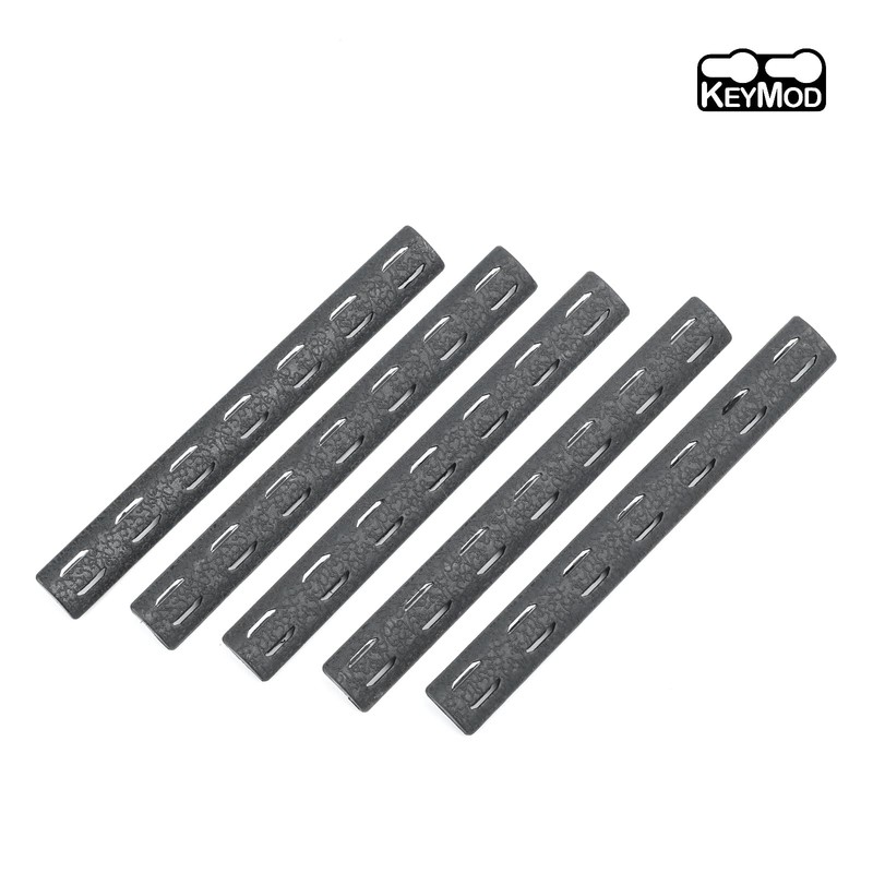 QIRUIMY KEYMOD Compatible Rail Panel Rail Cover (Set of 5,