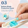 Circle Cutter, Adjustable Circle Paper Cutter with 1 Replacement Blades,