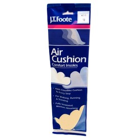 Air cushion comfort insoles