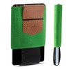 MakakaOnTheRun Men's Card Holder with Coin Compartment & Drawstring: Card