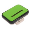 Walking Pedometer Green Solar Battery Powered Distance Calorie Counter Electronic