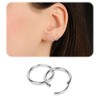 Small Hoop Earrings Silver for Women Delicate Mini Hoop Earrings