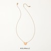 KELMALL Heart Pendant Necklace for Women, Dainty Adjustable Gold Necklace