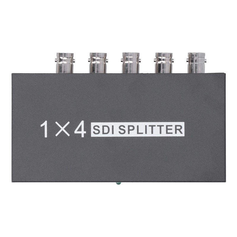 F214 SDI Splitter 1x4 1 in 4 Out Supports SD/HD/3GSDI