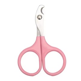 Professional Cat Nail Scissors Pet Dog Nail Clippers Toe Claw Trimmer Grooming Supplies Products for Small Dog (Pink)