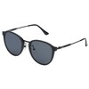 Bunny Walk BW-027 BW-0270F Polarized Sunglasses, Matte Black, SMOKE