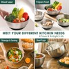 Umite Chef Mixing Bowls with Airtight Lids，6 piece Stainless Steel