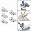 5Pcs Solar Panel Grounding Lugs PV Mounting System Metal Clips