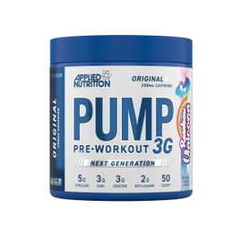 Applied Nutrition Applied Nutrition Pump 3G Pre Workout - Energy, Focus & Performance (375g - 25 Servings) (Rainbow Unicorn)