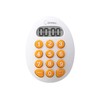 dretec T-608WT Egg Shaped 10 Key Timer, Kitchen Timer, Digital