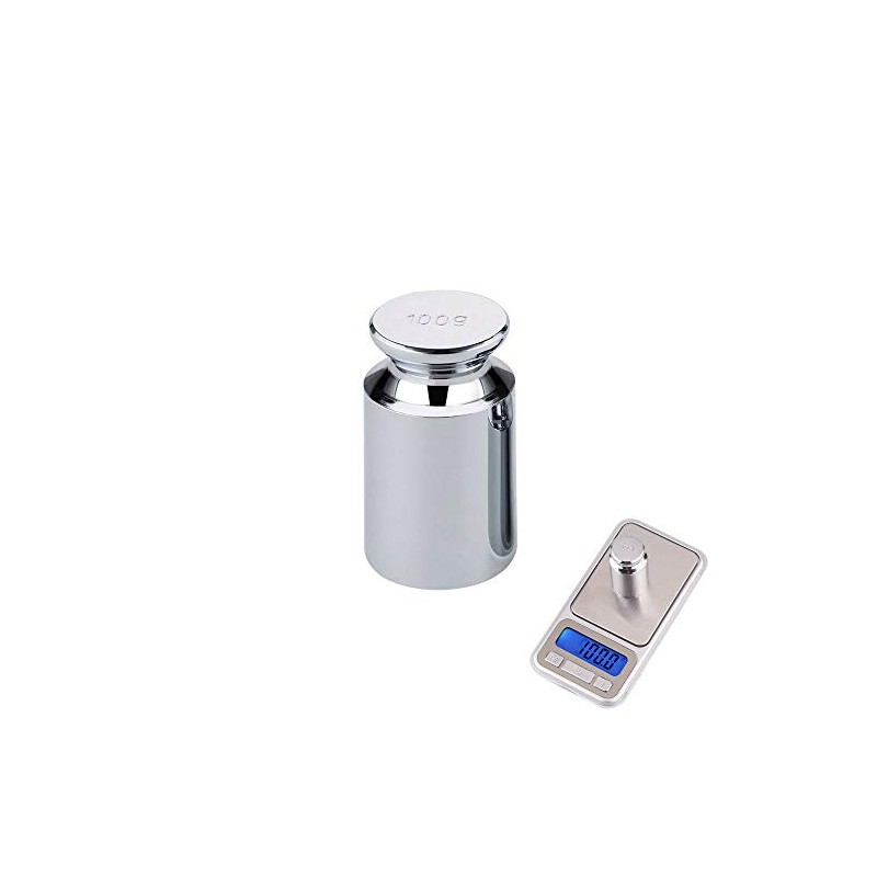 BE-TOOL Calibration Weight, Precision Scale, Calibration Weight 100g, for Digital