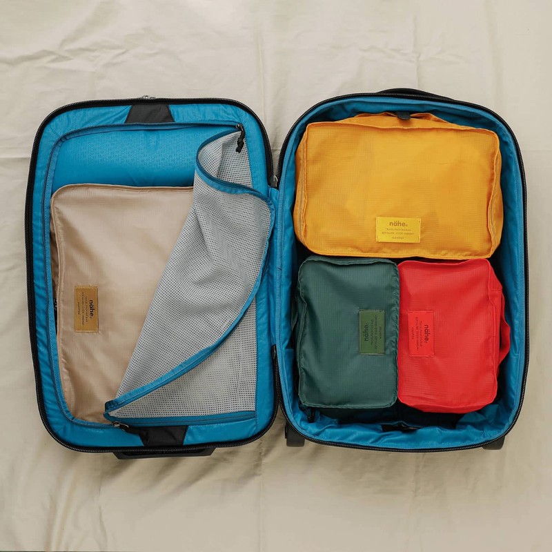 nahe Travel Packing Bag 3 Pack Black