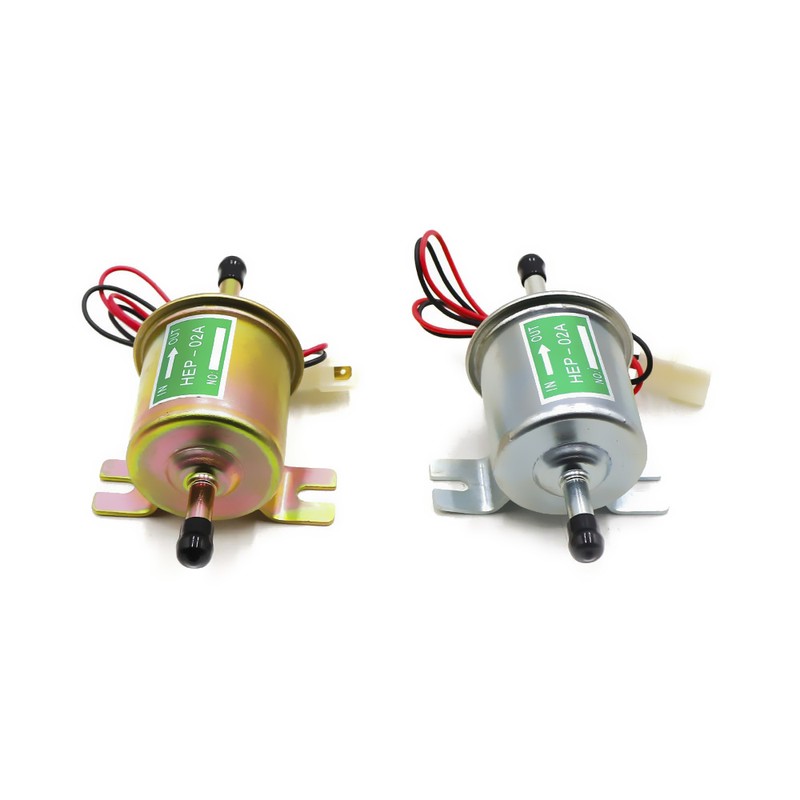Universal Metal Solid Gasoline Petrol 12V Inline Vehicle Electric Fuel