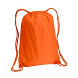 Liberty Bags Small Drawstring Cinch Pack Bag - Orange